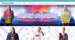 Desktop Screenshot of memesupreme.com